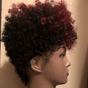 Natural Texture Crochet Wig